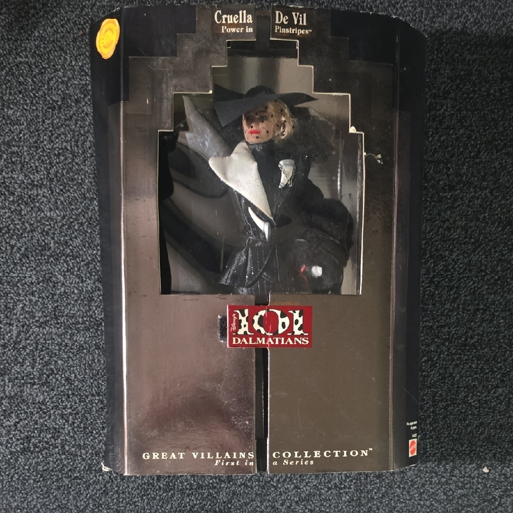 Mattel Black and White Villain Coat